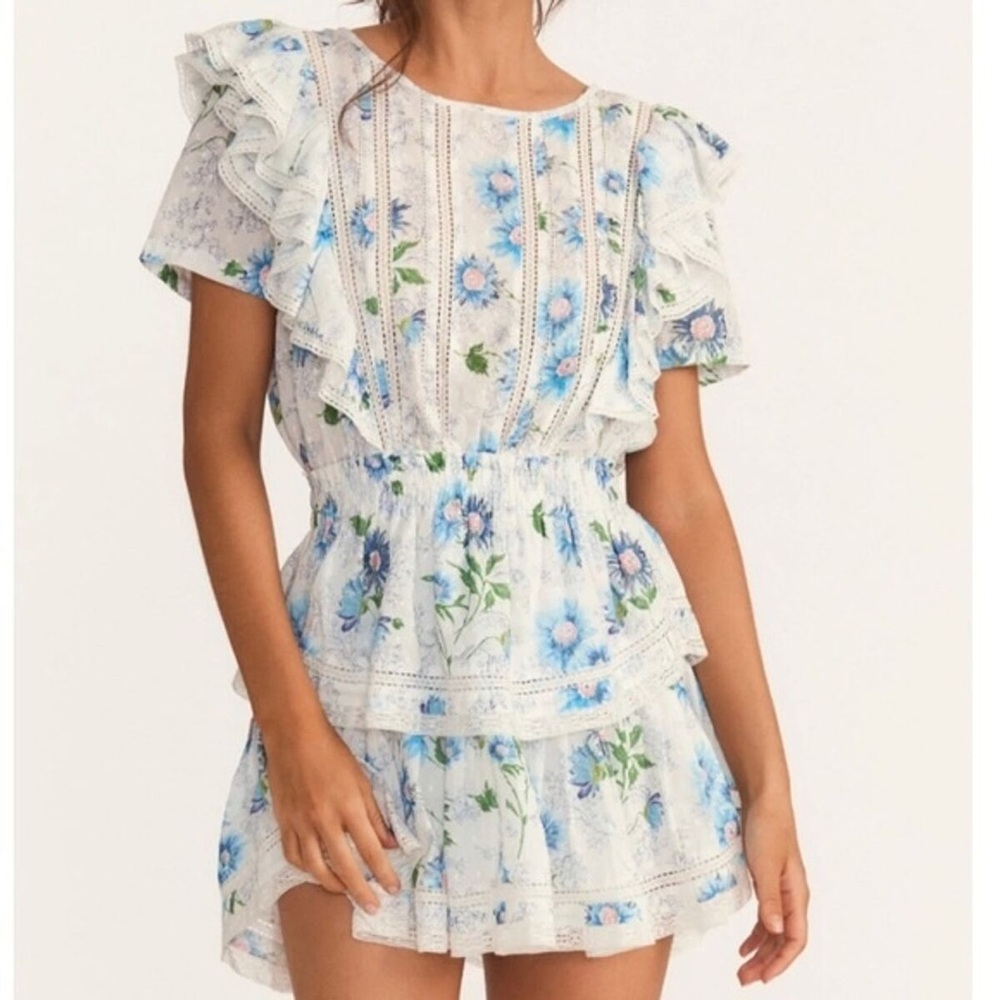 LOVESHACKFANCY NATASHA MINI DRESS